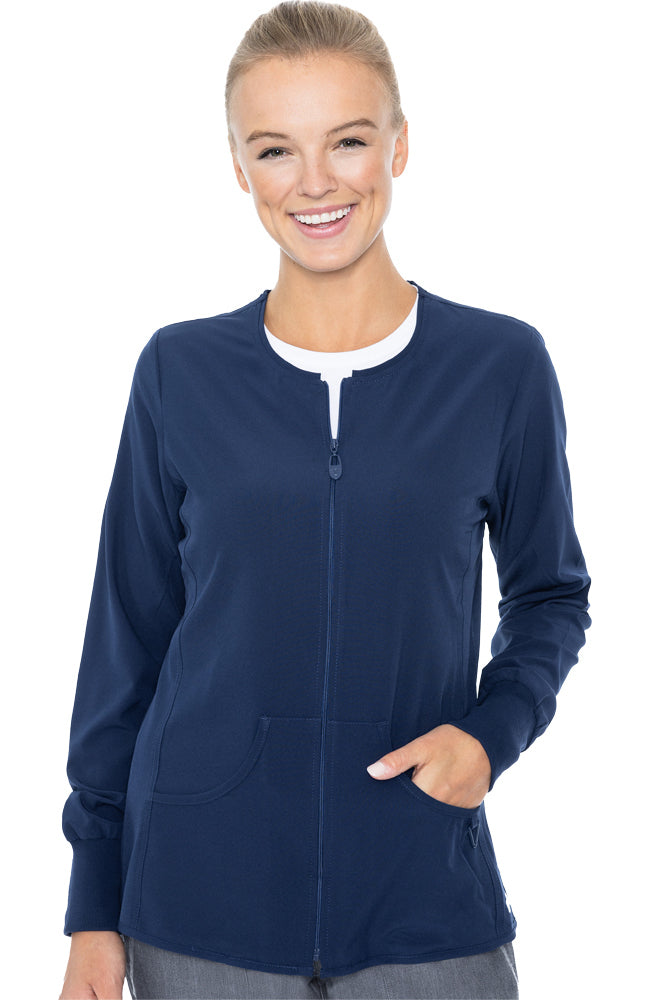 Med Couture 8638 Activate Terrain Jacket - Navy Moore than Scrubs